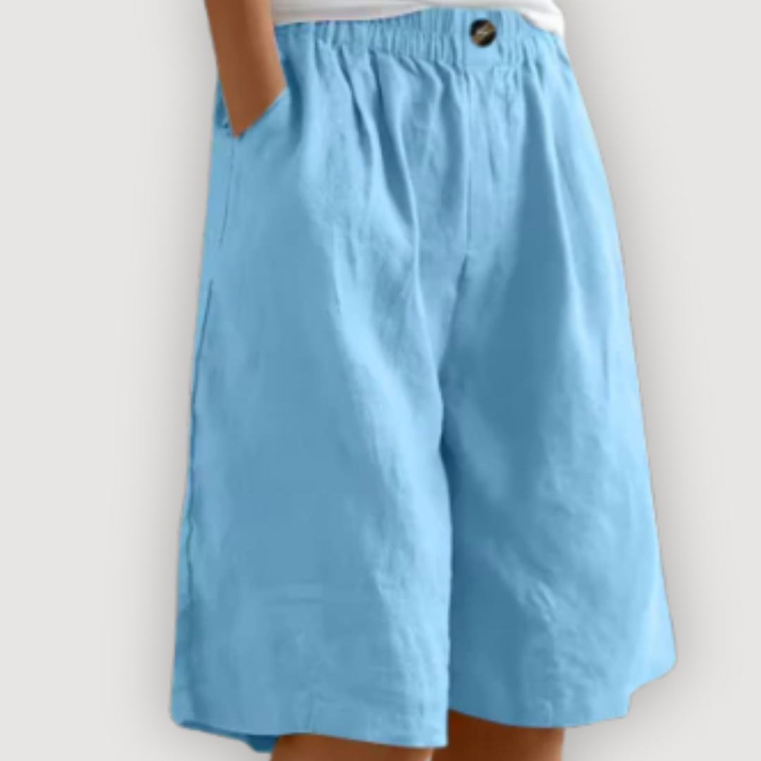 TESSA – Casual Linen Shorts
