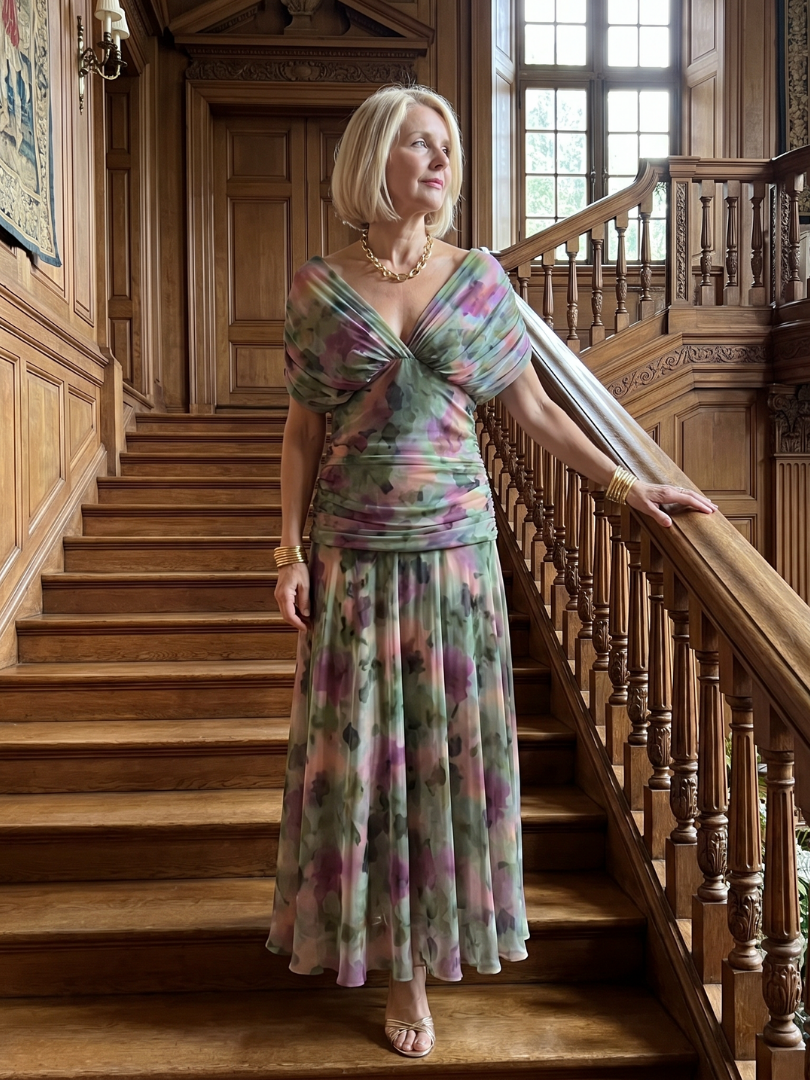 Hayes & Tate™  | Flow Midi Dress