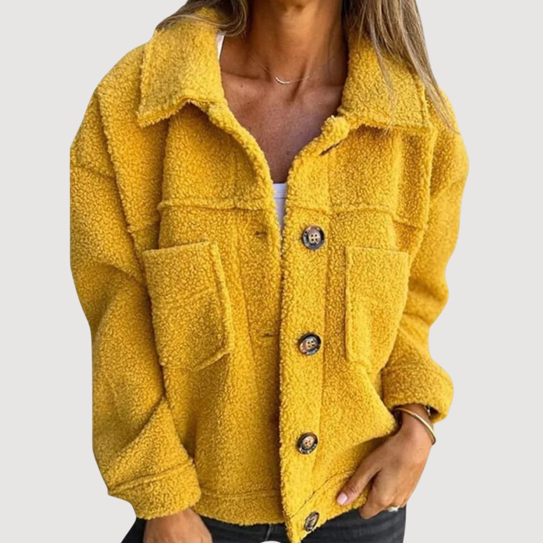 HAILEY – COMFORTABLE TEDDY COAT
