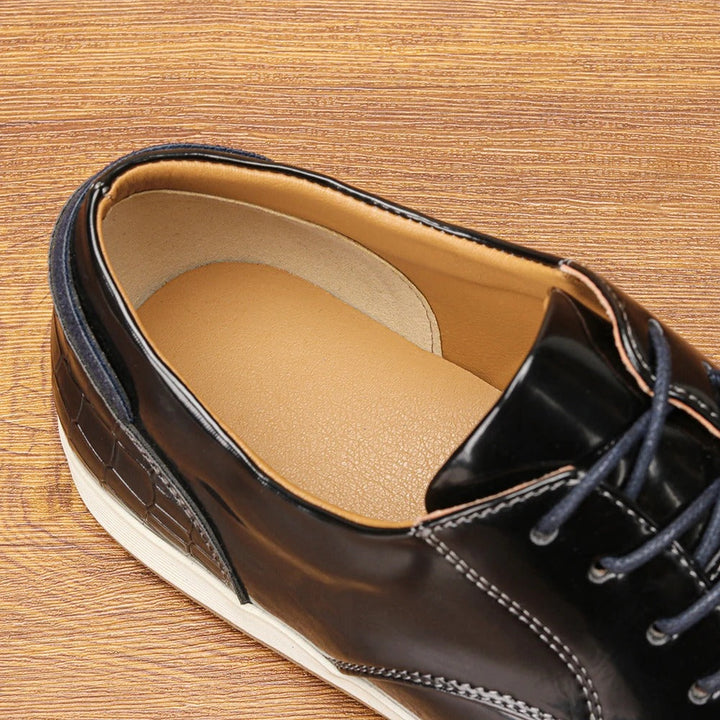 Daxon Leather Athletic Shoes