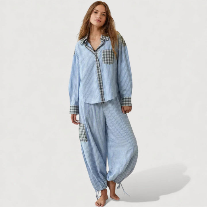 LORIENNE – COMFY LOUNGEWEAR PYJAMA SET