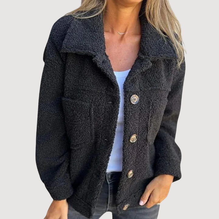 HAILEY – COMFORTABLE TEDDY COAT
