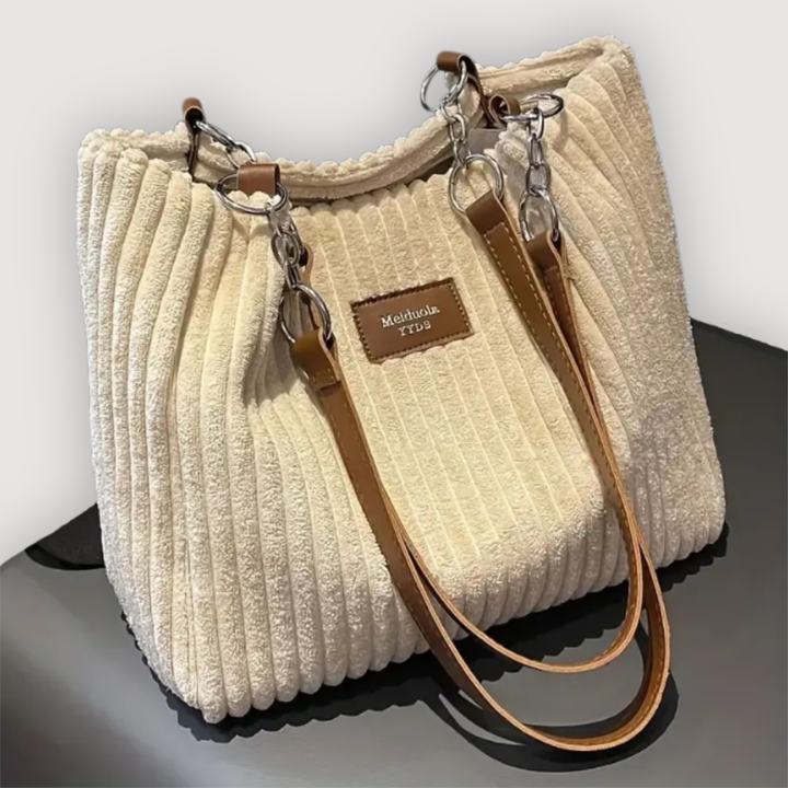 CHLOE – CORDUROY CARRYALL TOTE