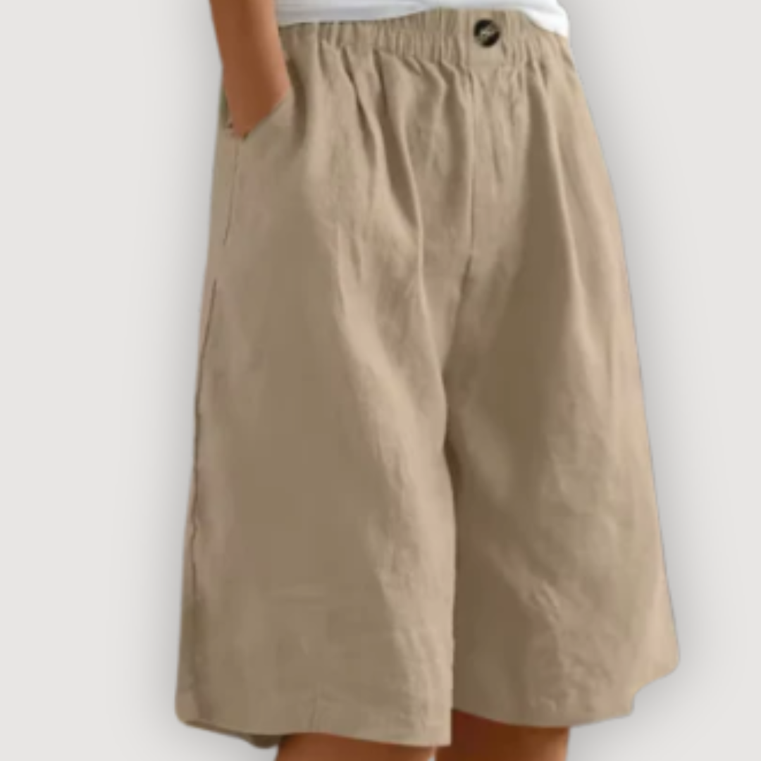 TESSA – Casual Linen Shorts