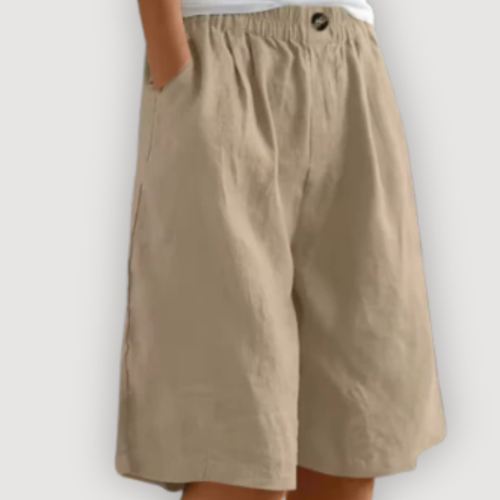 TESSA – Casual Linen Shorts