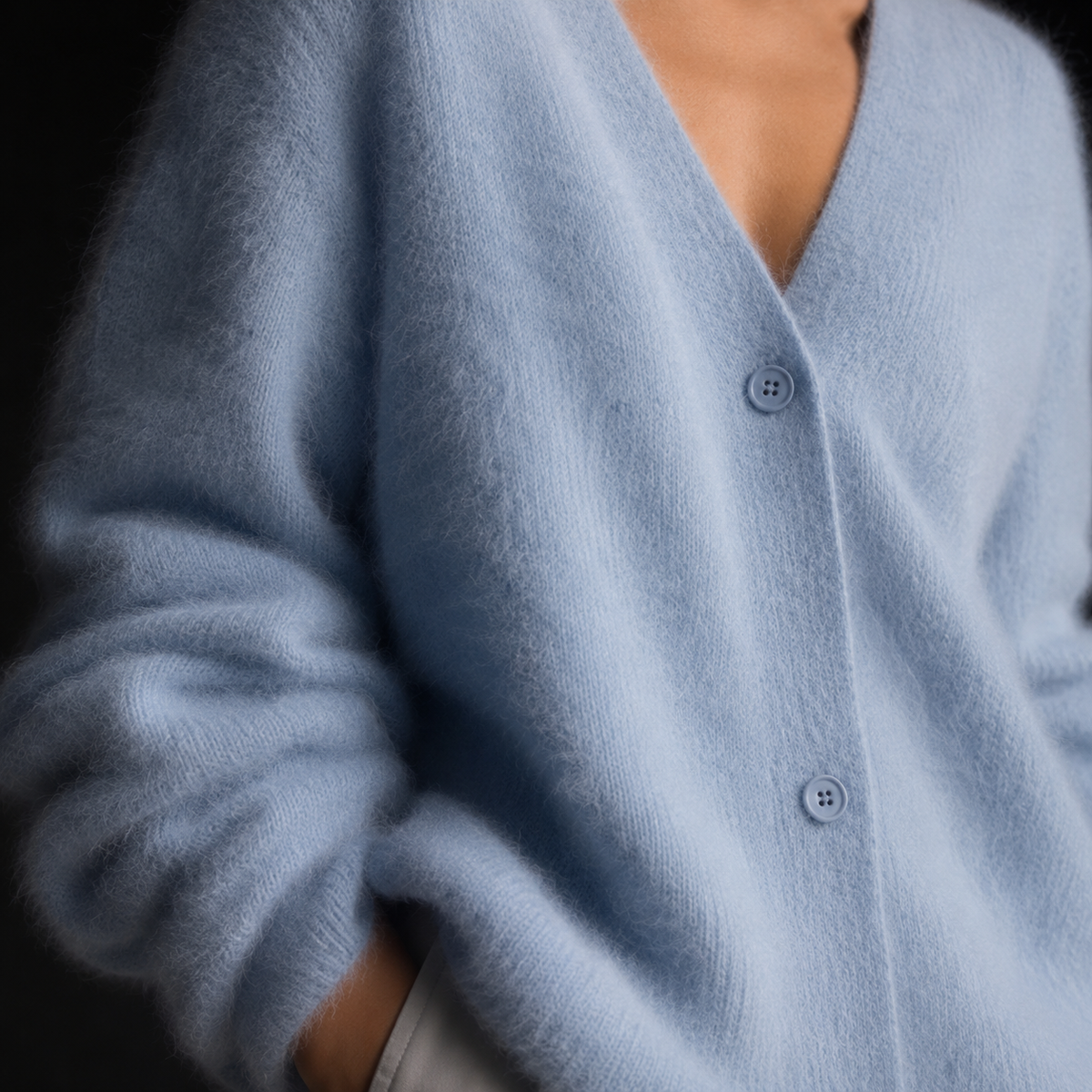 Anne Cozy Button Cardigan