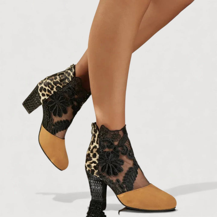 ZARIAH – Chic Lace Heeled Shoes