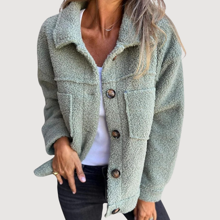 HAILEY – COMFORTABLE TEDDY COAT
