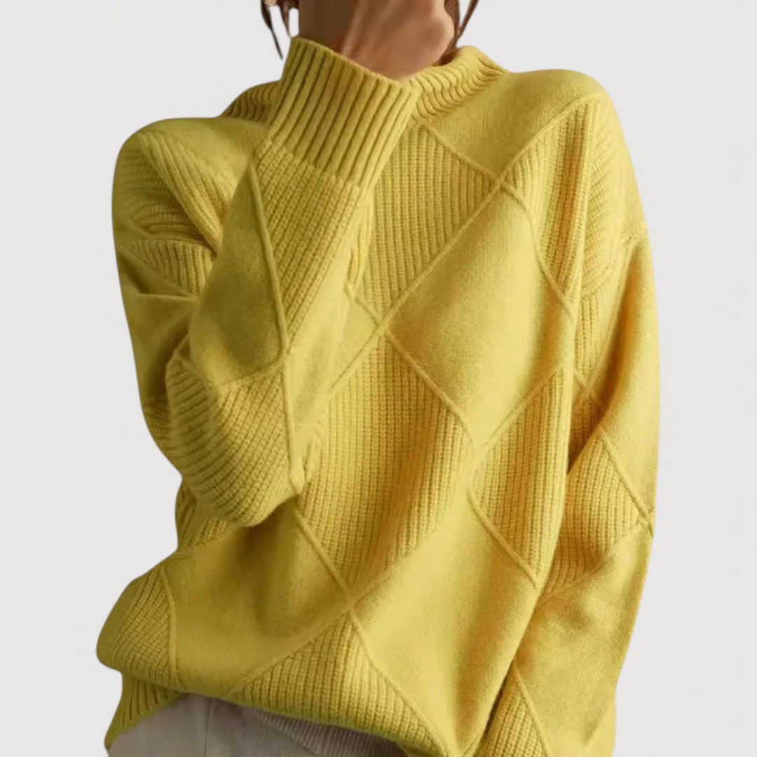 Courtney – Turtleneck Knit Sweater