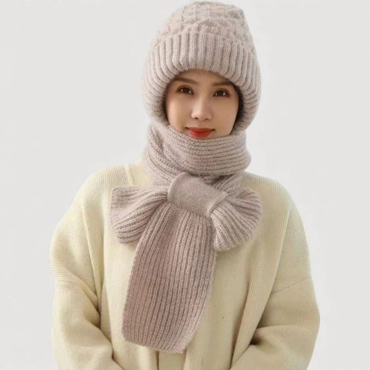 TALIA – HOODED WINTER SCARF