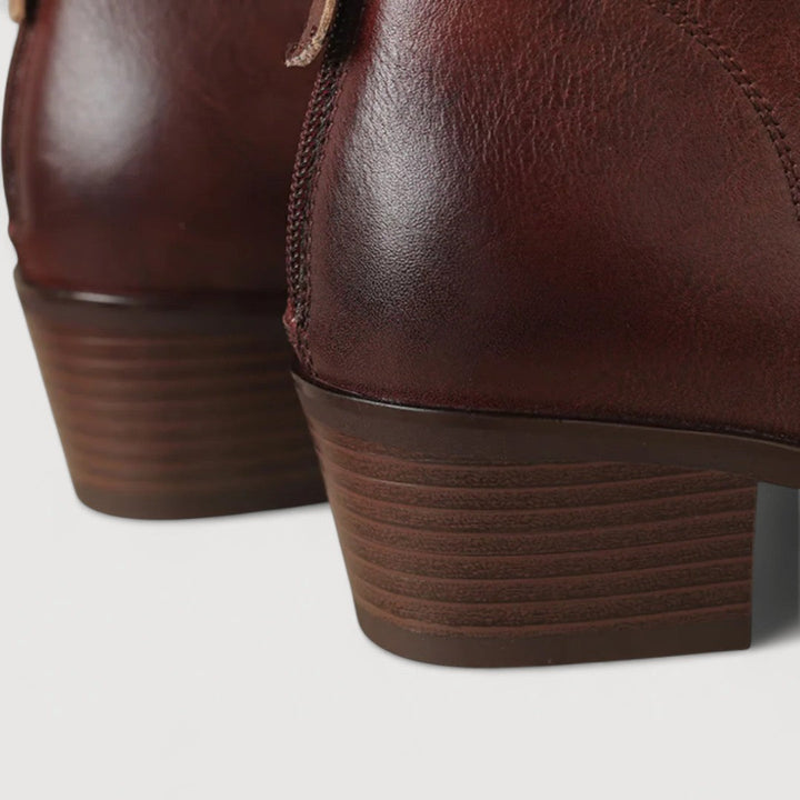 ANITA – ELEGANT LOW-HEEL BOOTS