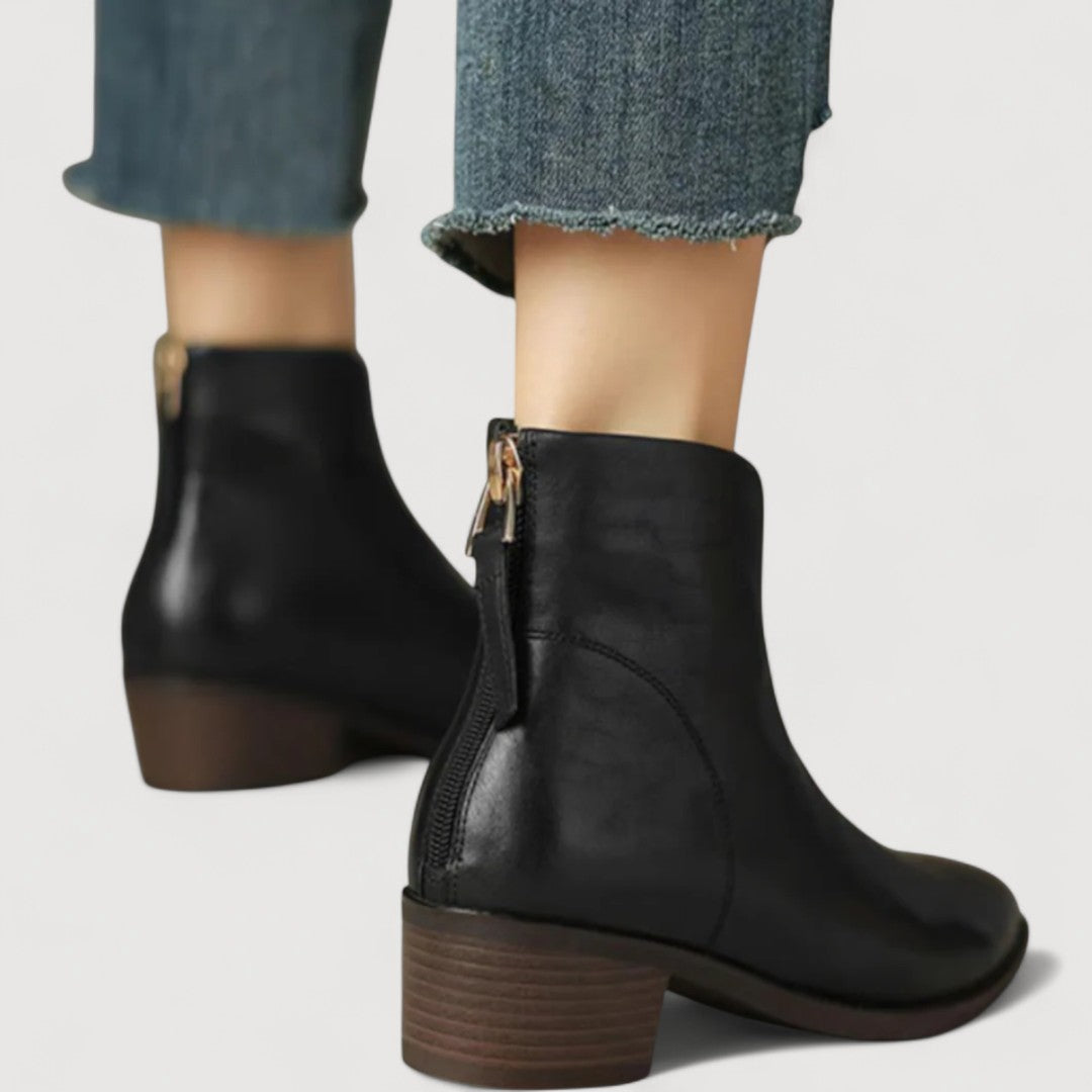 ANITA – ELEGANT LOW-HEEL BOOTS