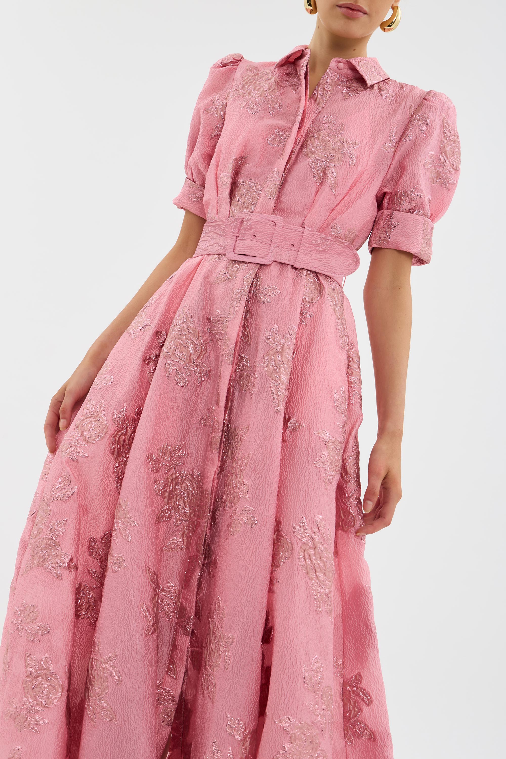 Luna | Short Dress with Balloon Sleeves