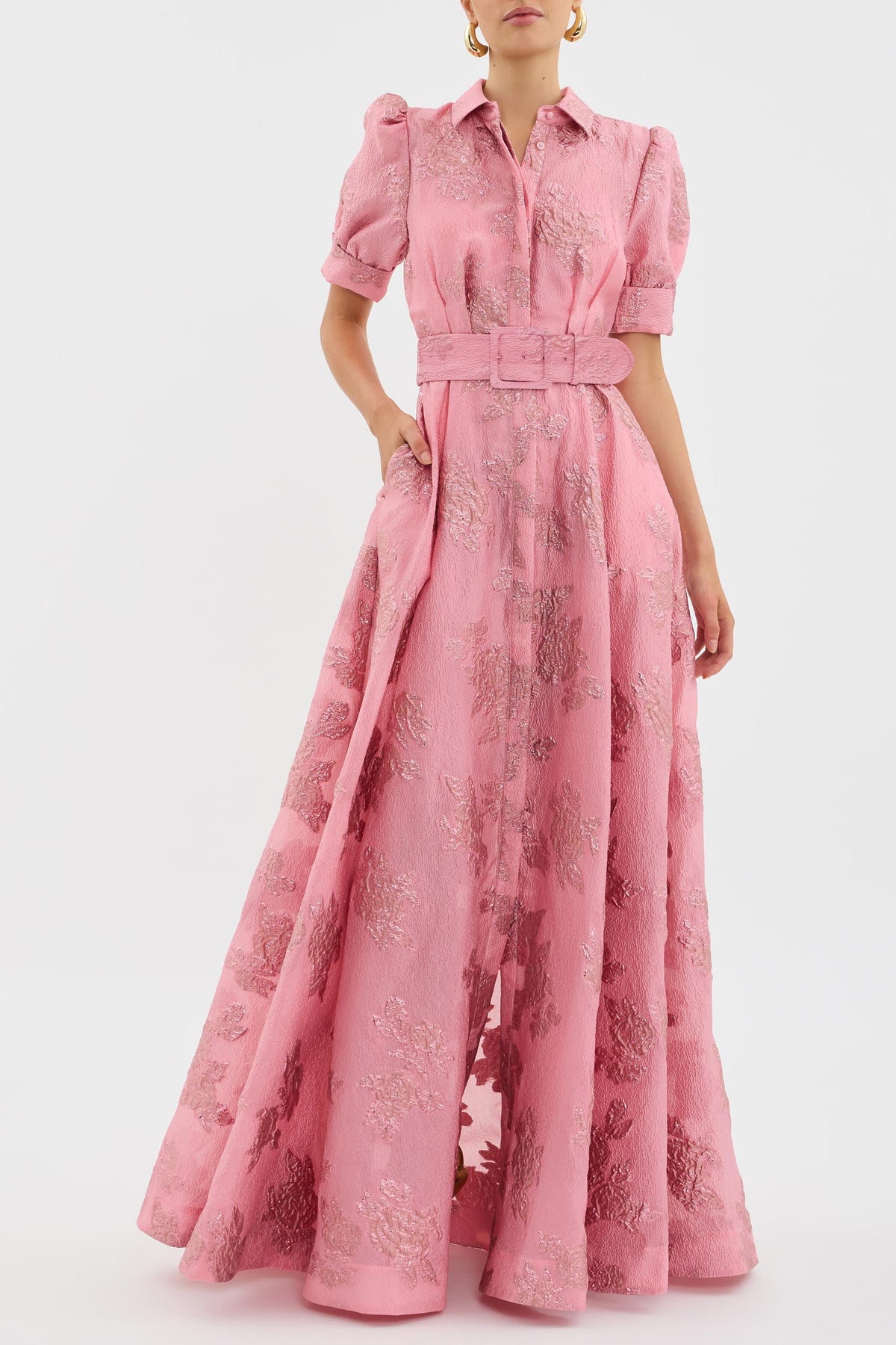 Luna | Short Dress with Balloon Sleeves