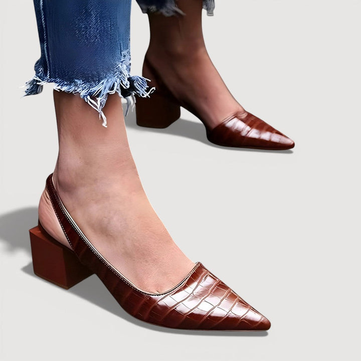 AVELINE – Cozy Slingback Shoes