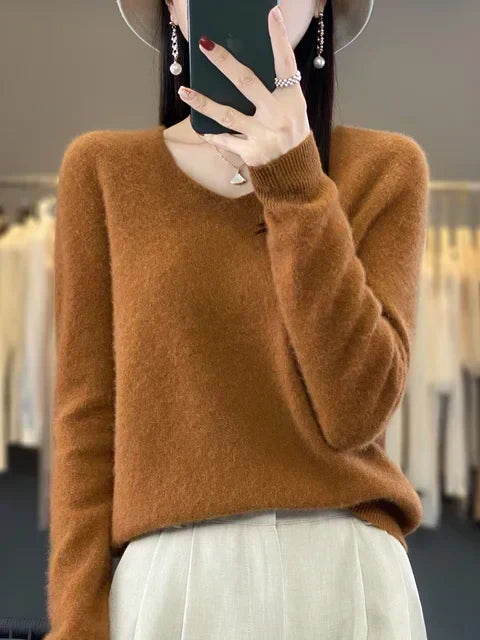 P|H - Classic V-Neck Knit Sweater Cynthia