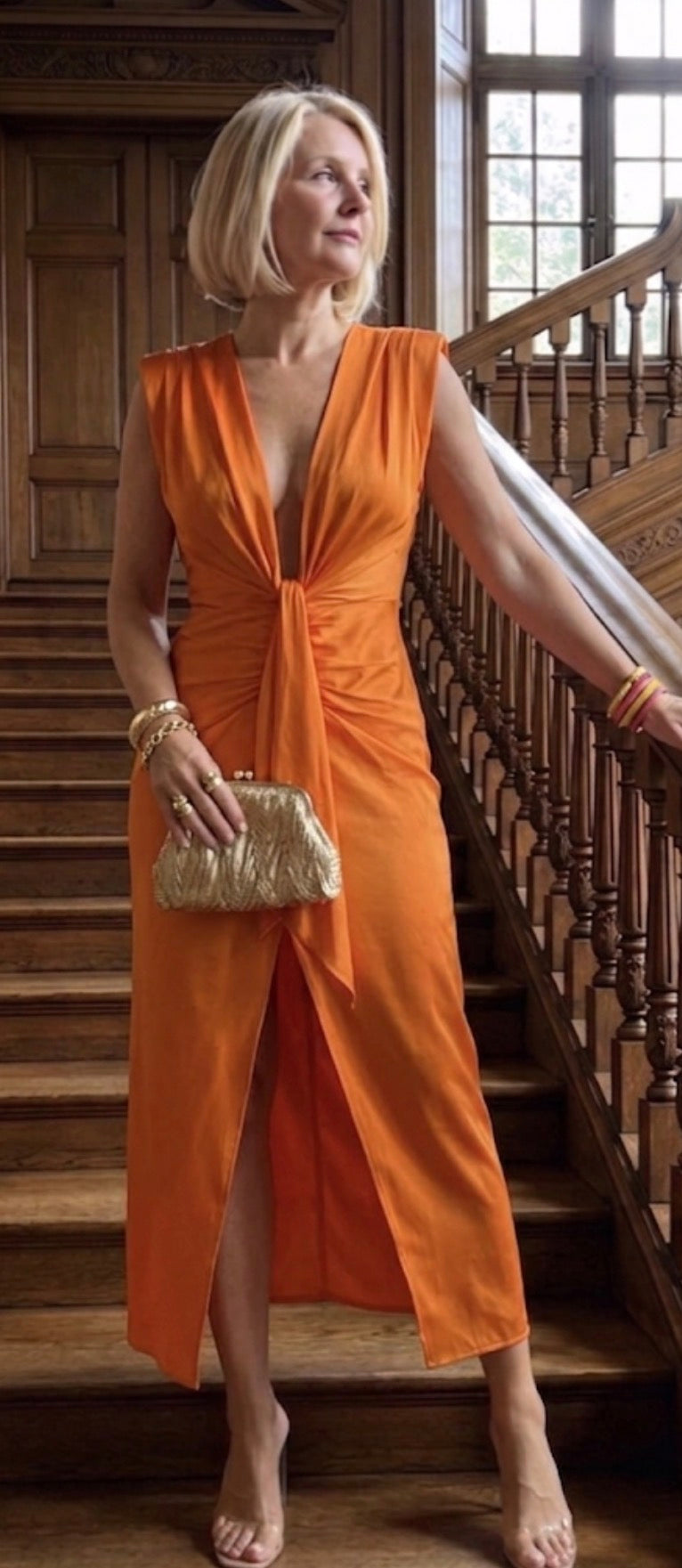 Hayes & Tate™  | Elegant Pleated Dress