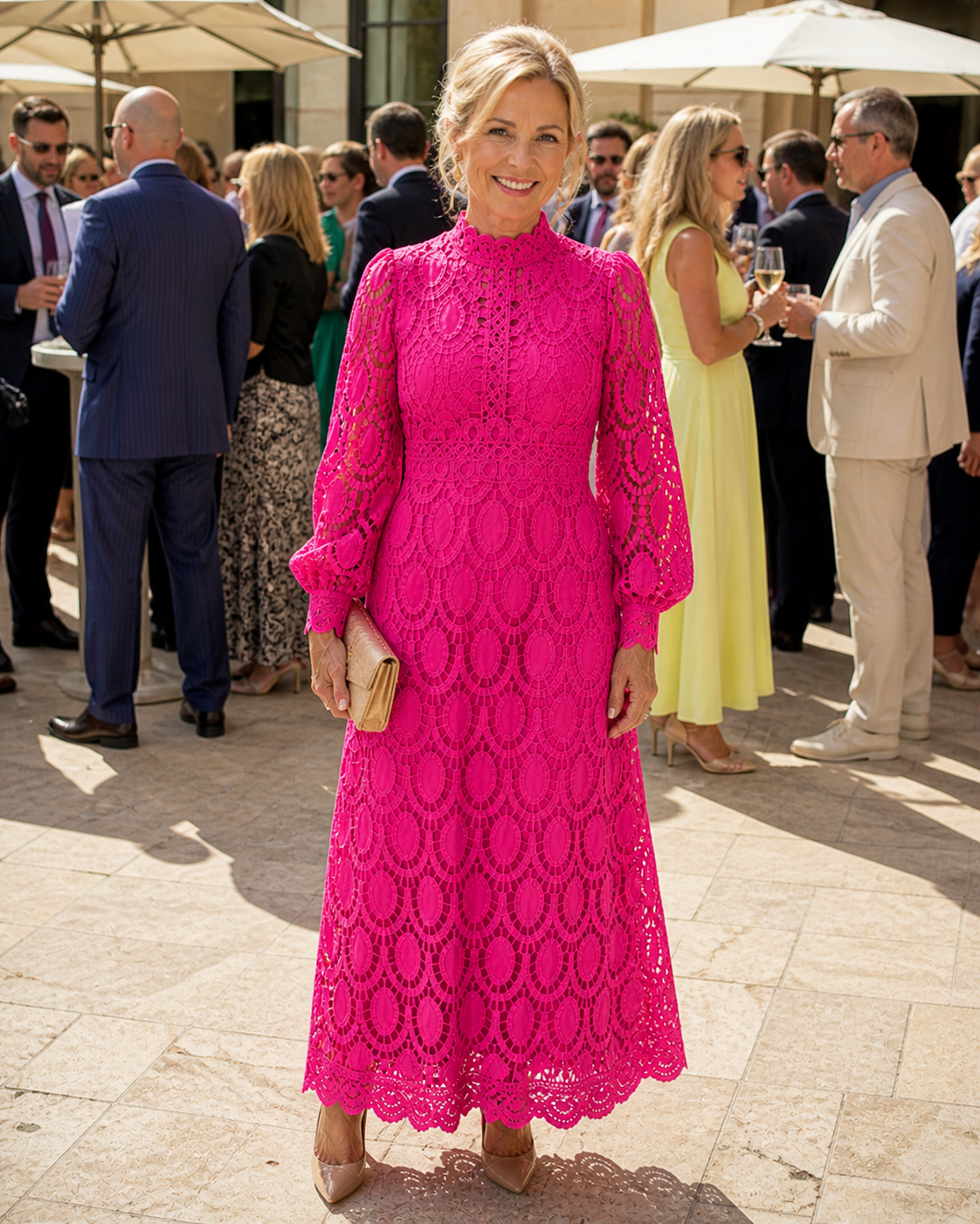 Hayes & Tate™ | Lace Midi Dress
