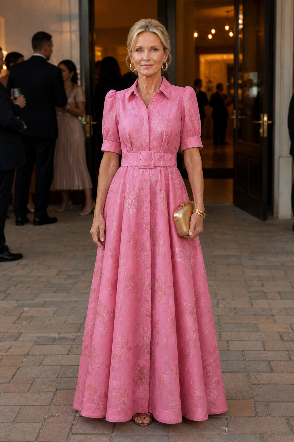 Hayes & Tate™  | Belted Floral Maxi Dress