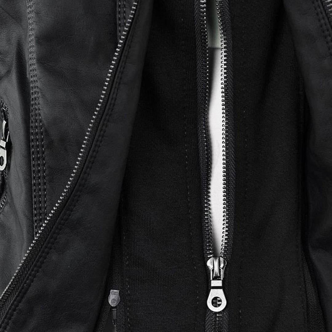 Christine | Hooded Motorcycle Jacket