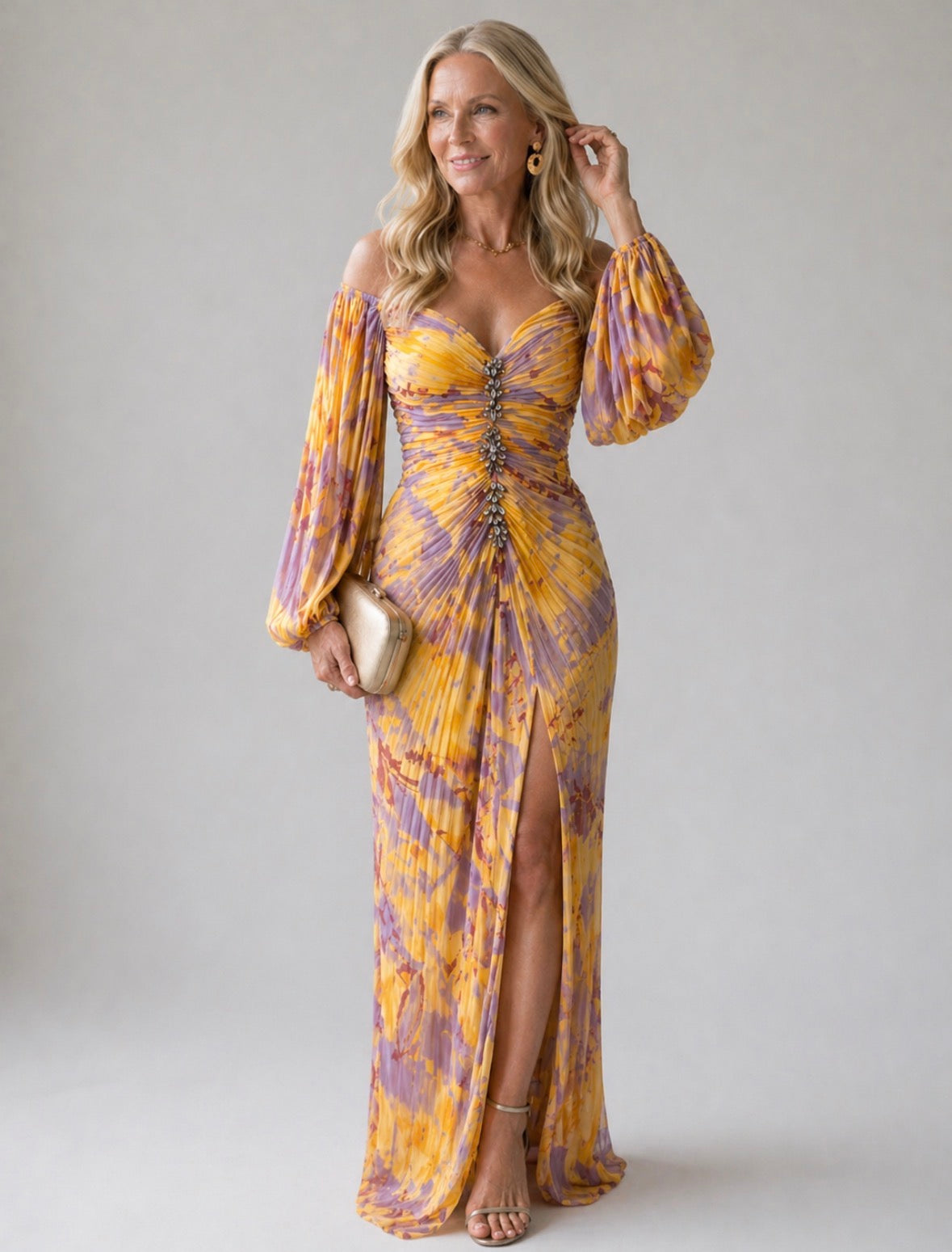 Hayes & Tate™  | Elegant Dress with V-Neck