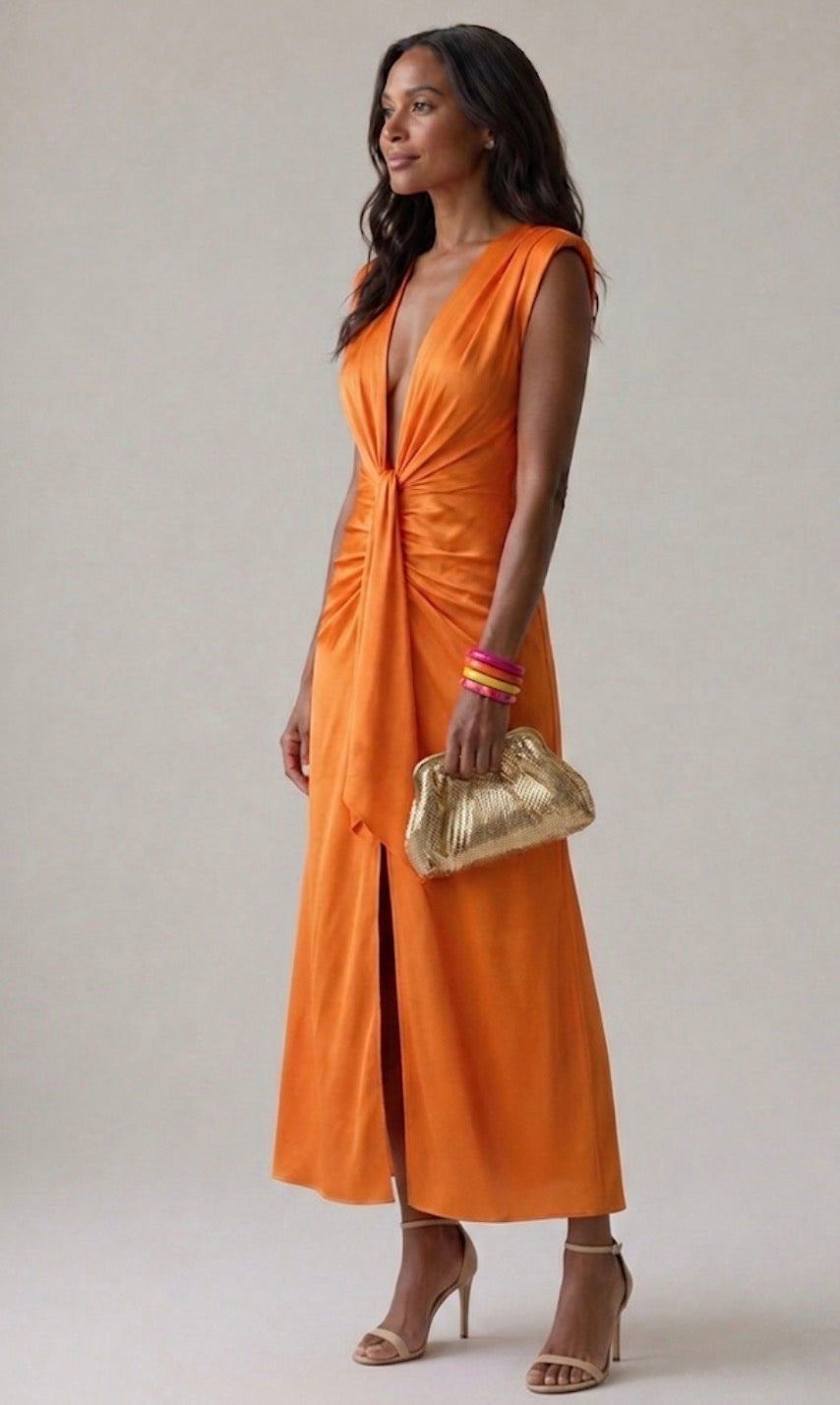Hayes & Tate™  | Elegant Pleated Dress