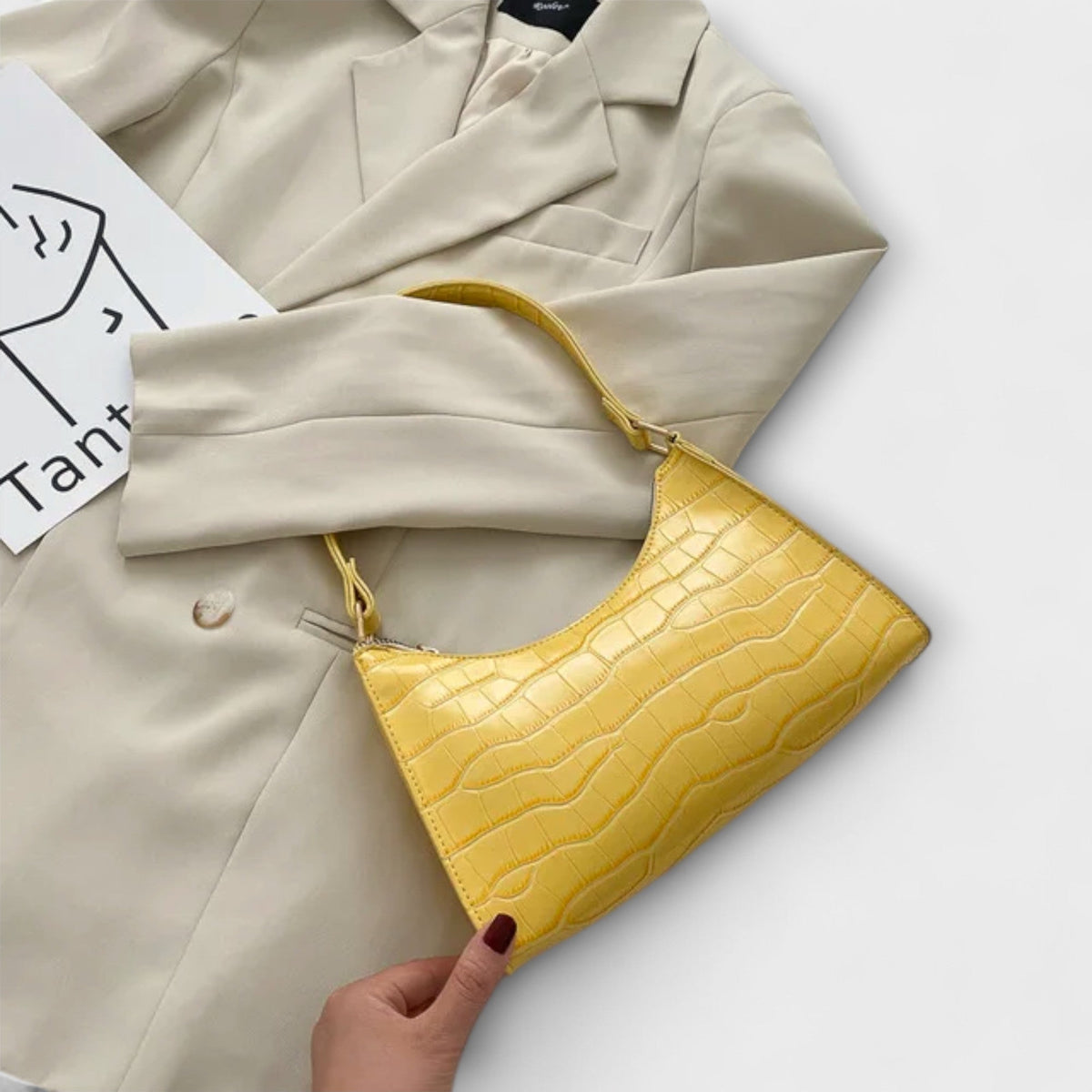 Jamie | Shiny Leather Bag