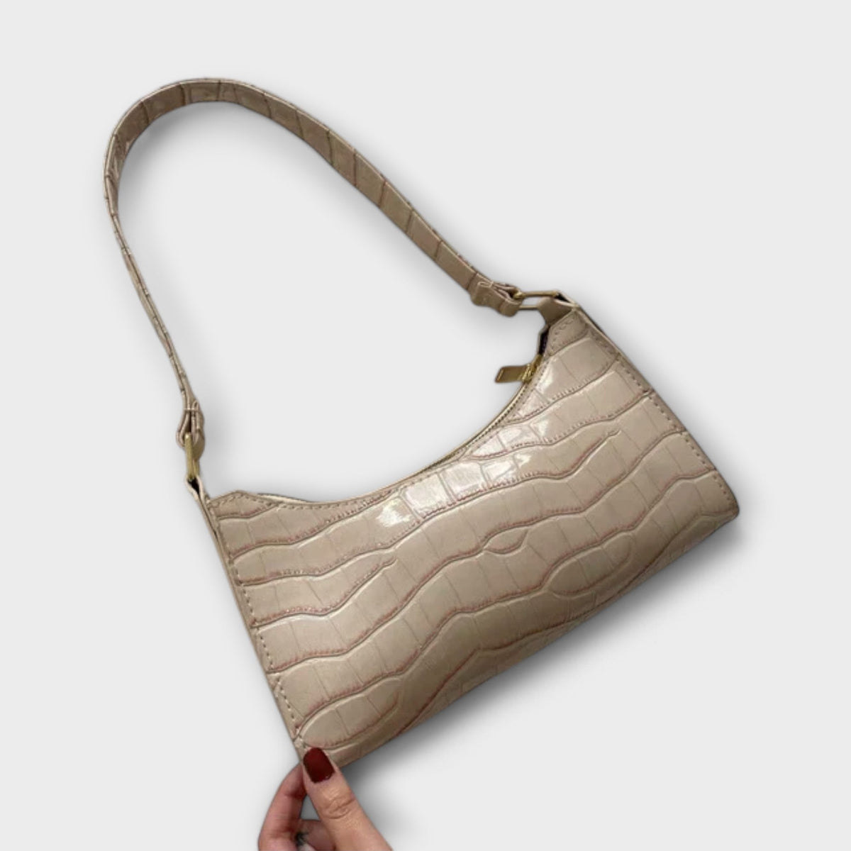 Jamie | Shiny Leather Bag