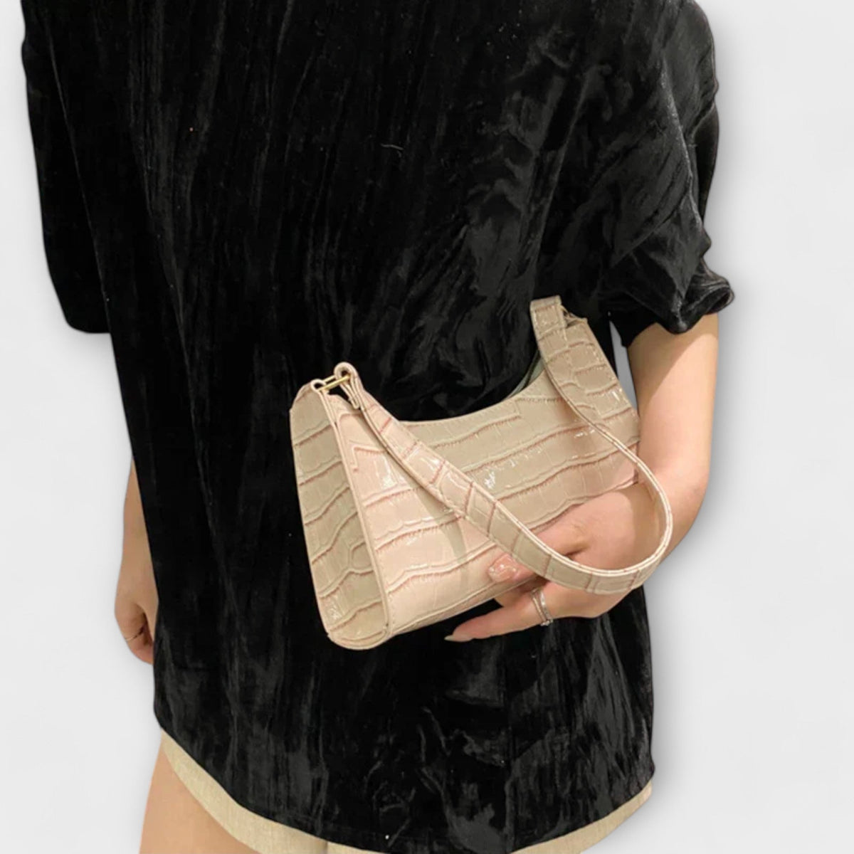 Jamie | Shiny Leather Bag