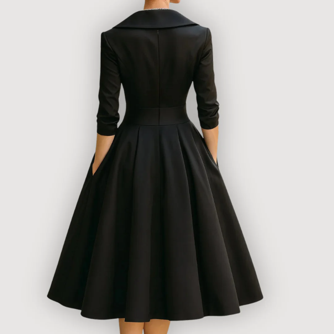 LEONA – Stylish Midi Dress