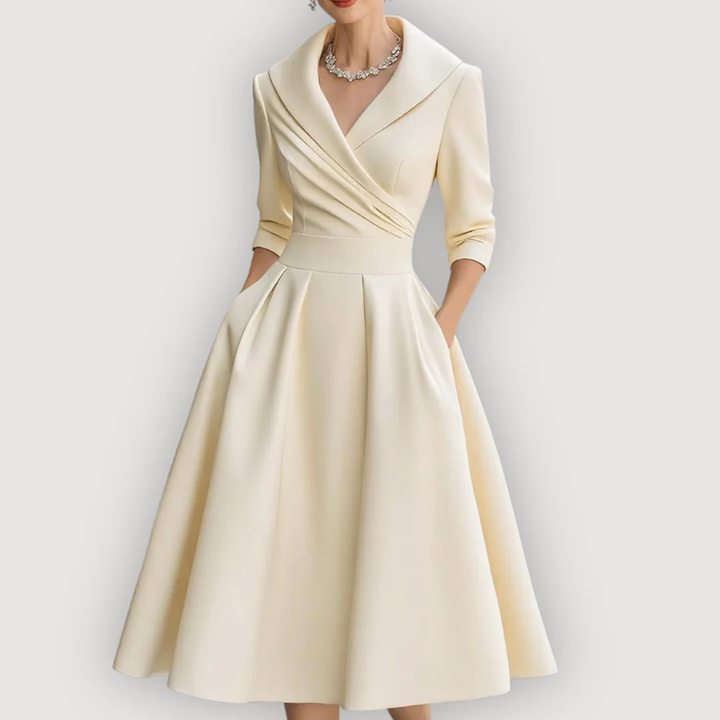 LEONA – Stylish Midi Dress