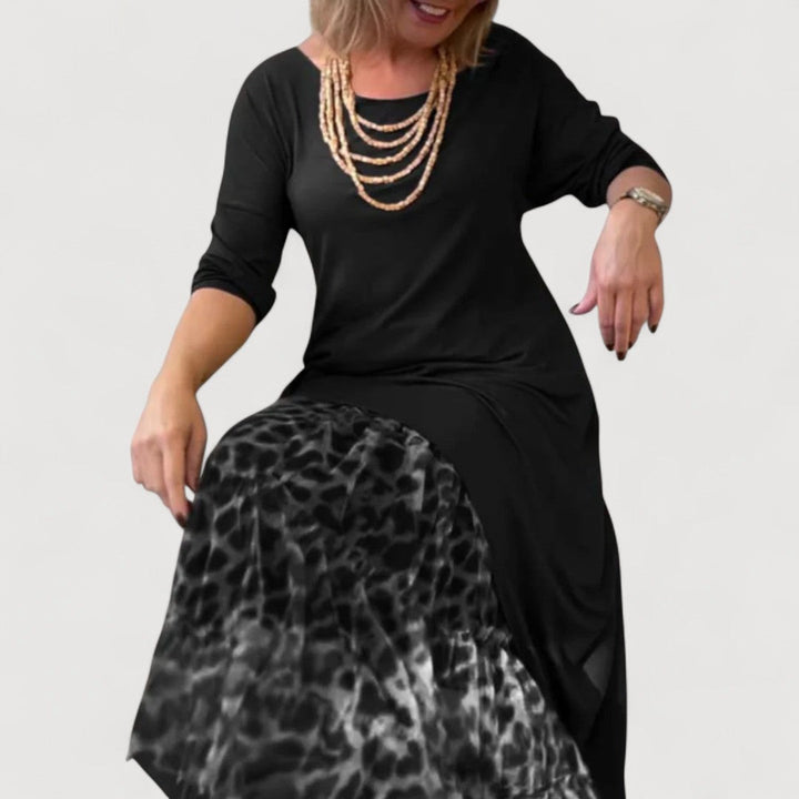 LORENZA – ASYMMETRICAL MAXI DRESS