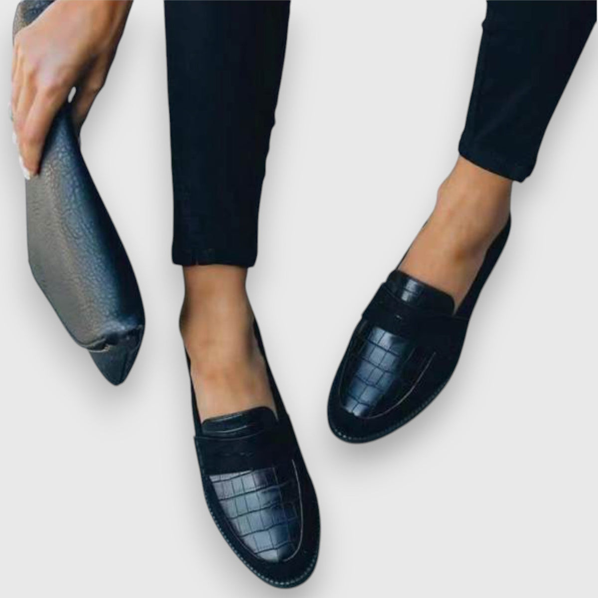 Mariluz Loafers with Padded Insole