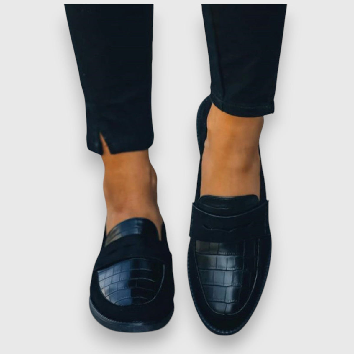 Mariluz Loafers with Padded Insole