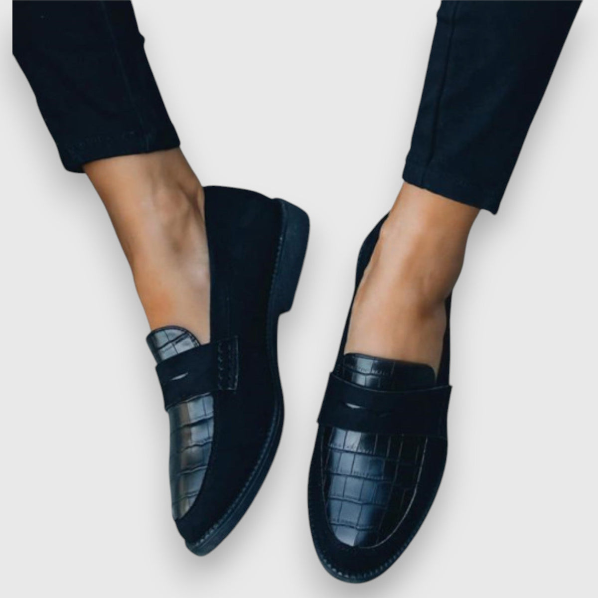 Mariluz Loafers with Padded Insole