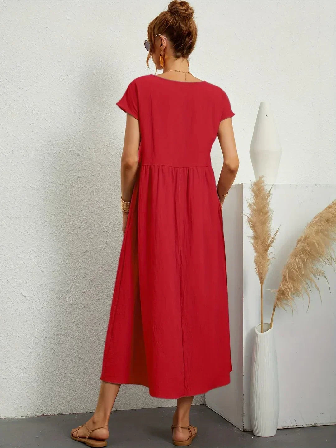 Gabrielle™ | Flowing Midi Dress