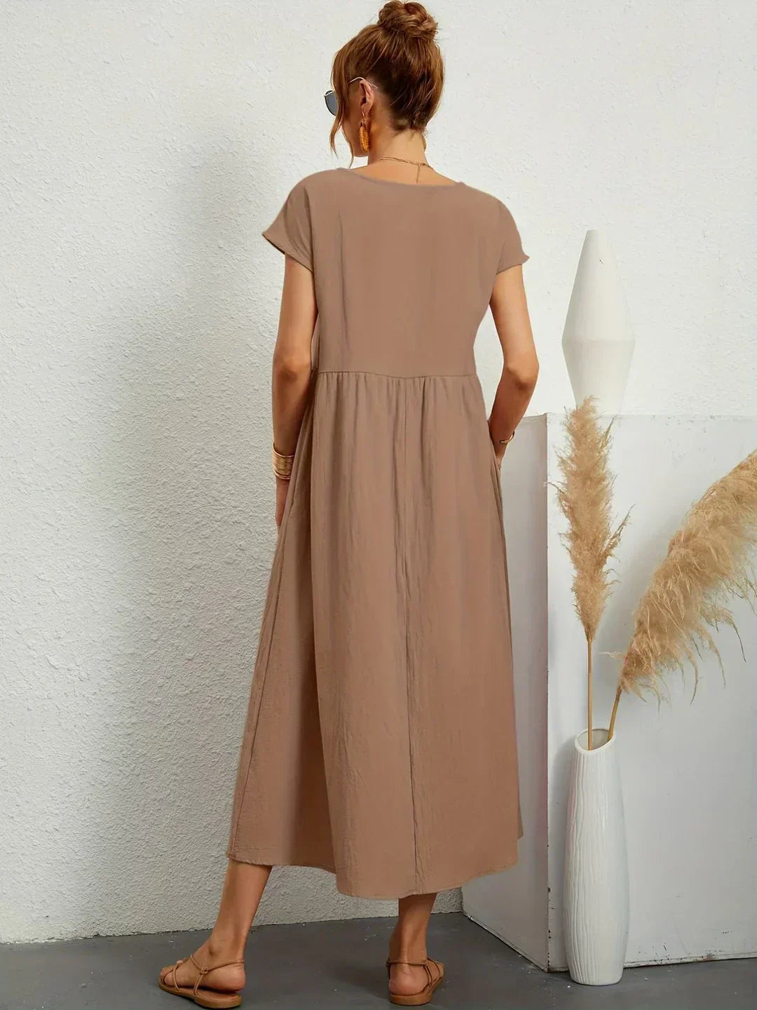 Gabrielle™ | Flowing Midi Dress