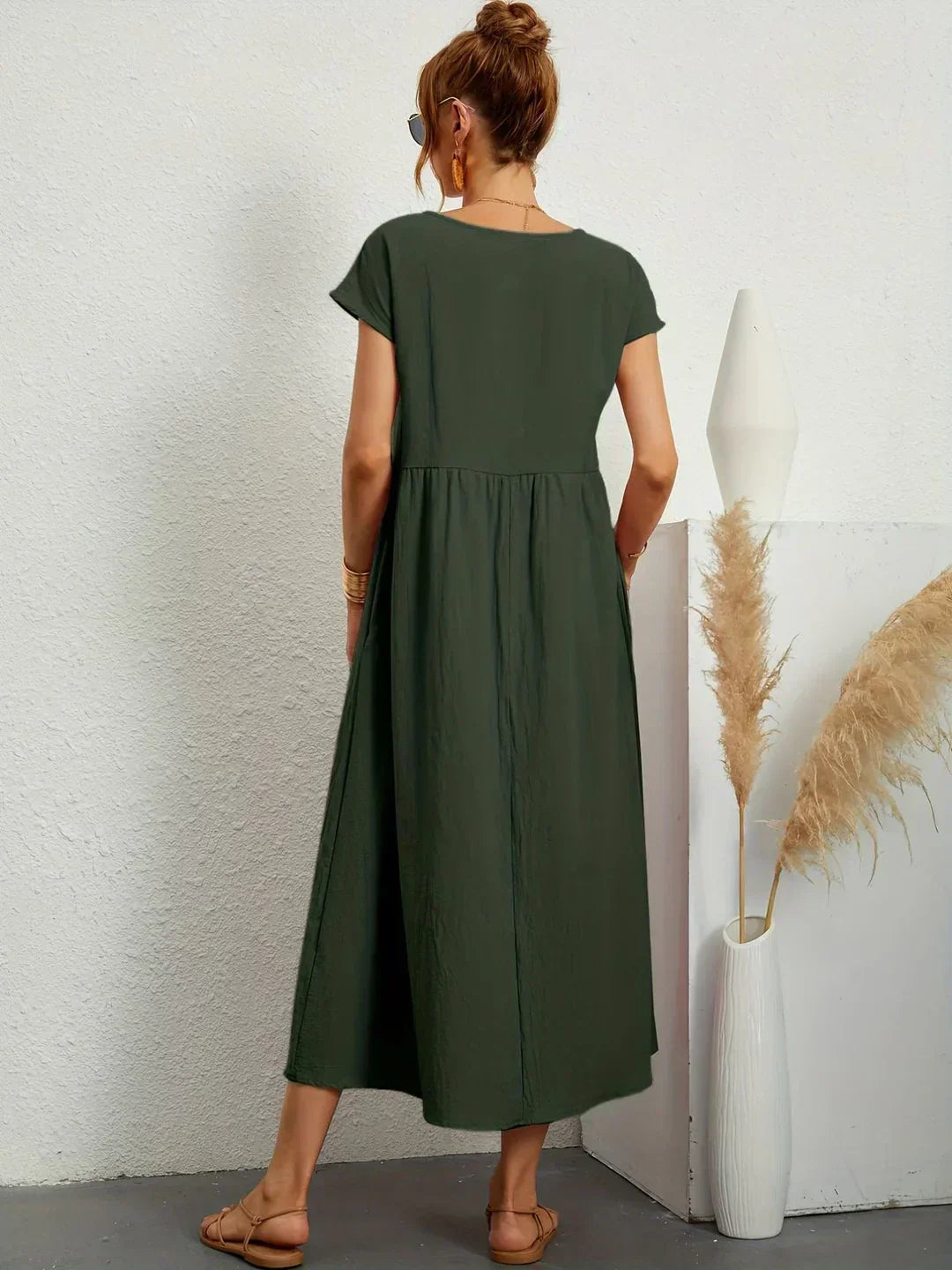 Gabrielle™ | Flowing Midi Dress