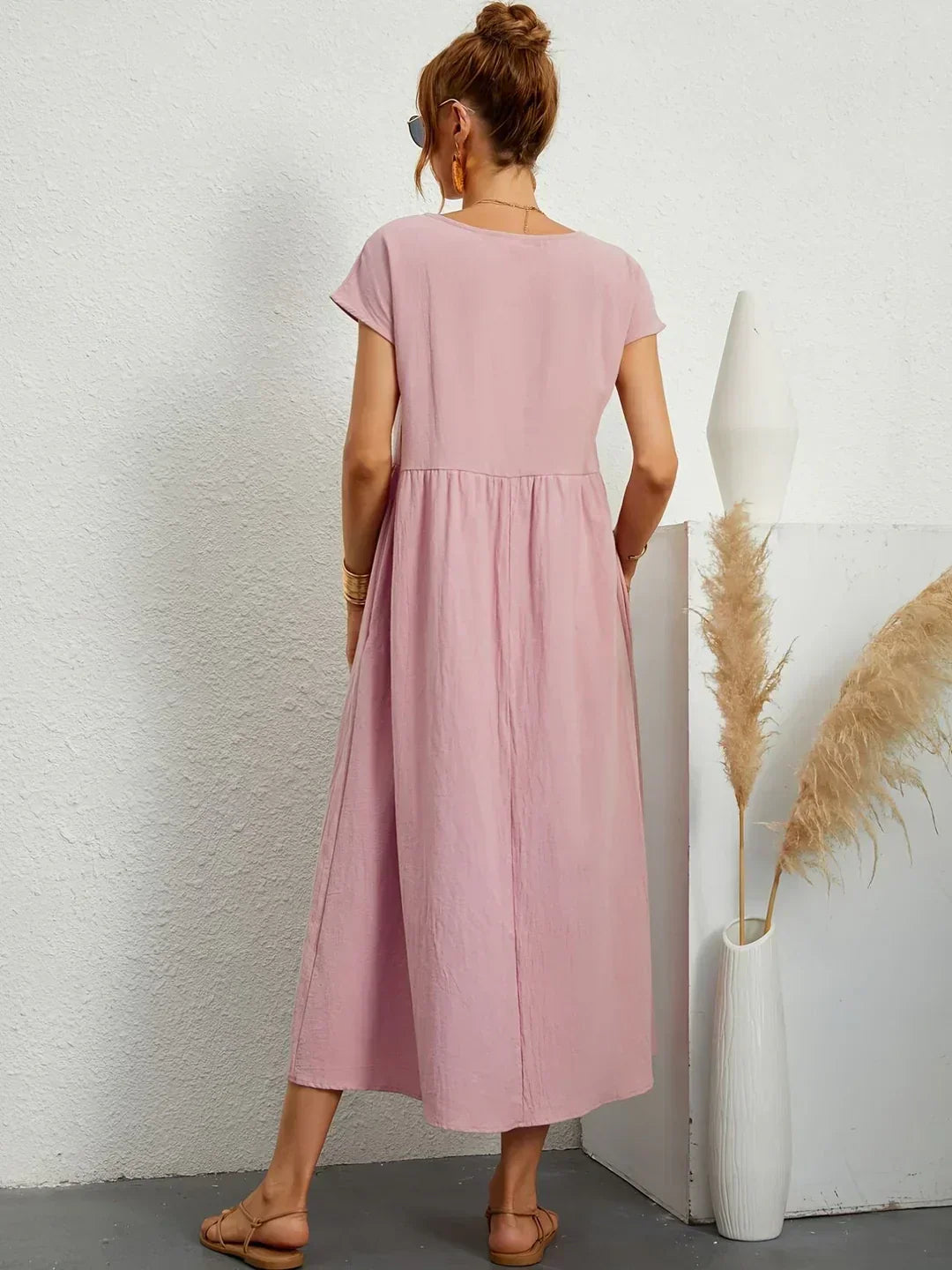 Gabrielle™ | Flowing Midi Dress