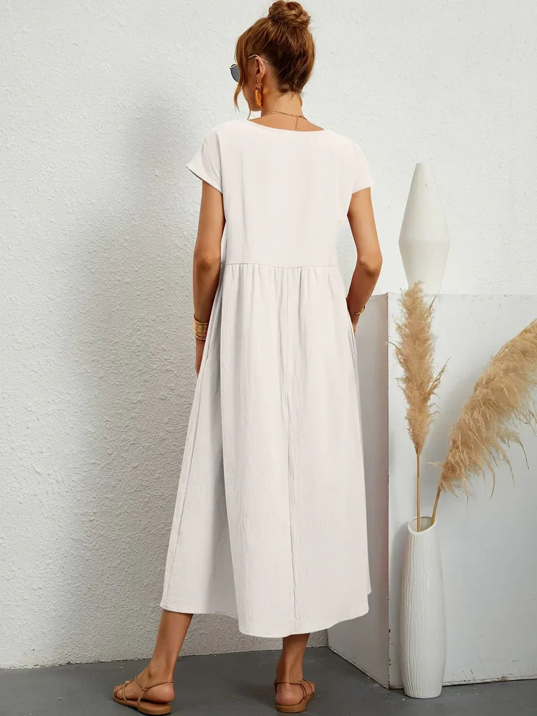 Gabrielle™ | Flowing Midi Dress