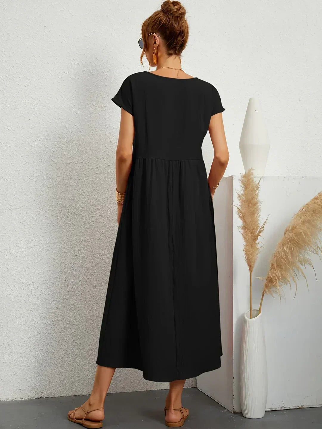 Gabrielle™ | Flowing Midi Dress