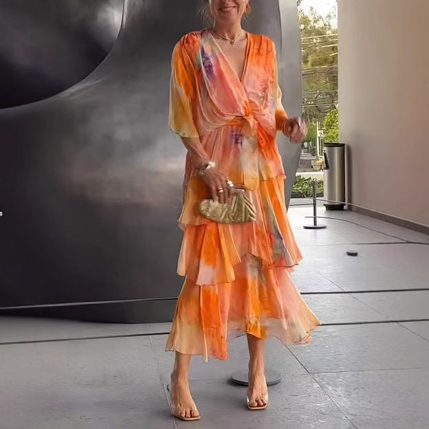 Hayes & Tate™ | Layered Floral Sun Dress