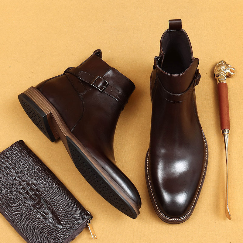 Hansen Authentic Leather Boots
