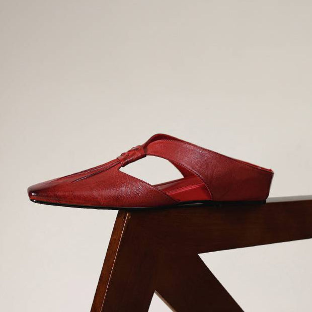 Olene Square-Toe Mules