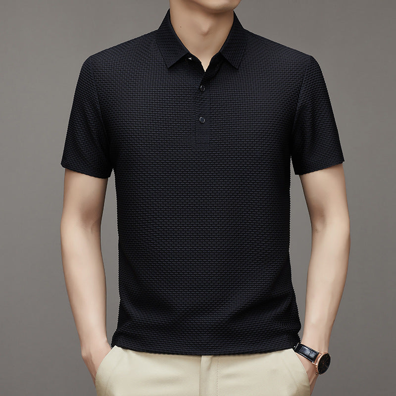 Silva Luxury Silk Polo Shirt