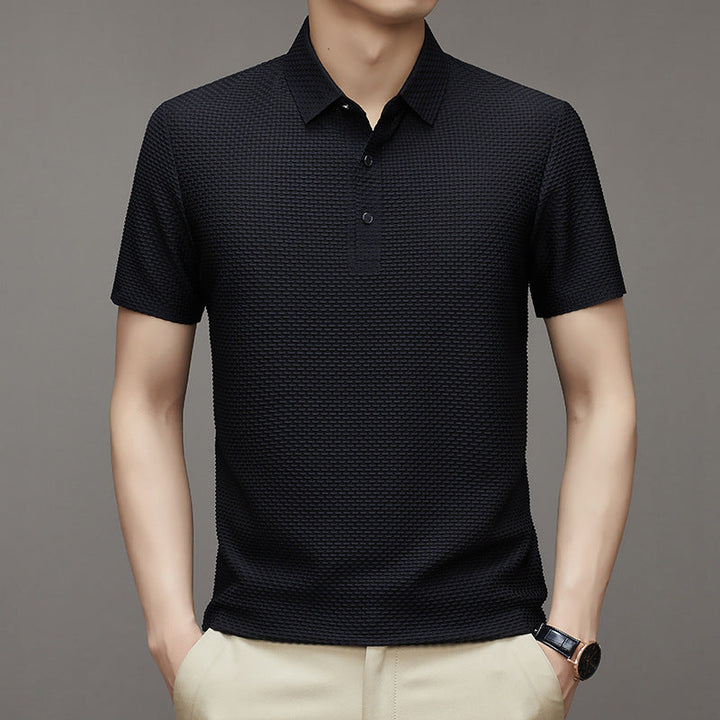 Silva Luxury Silk Polo Shirt