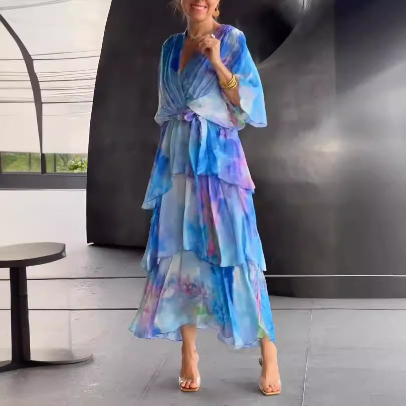 Hayes & Tate™ | Layered Floral Sun Dress