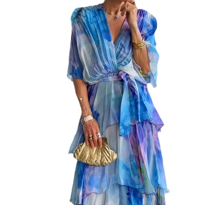Hayes & Tate™ | Layered Floral Sun Dress