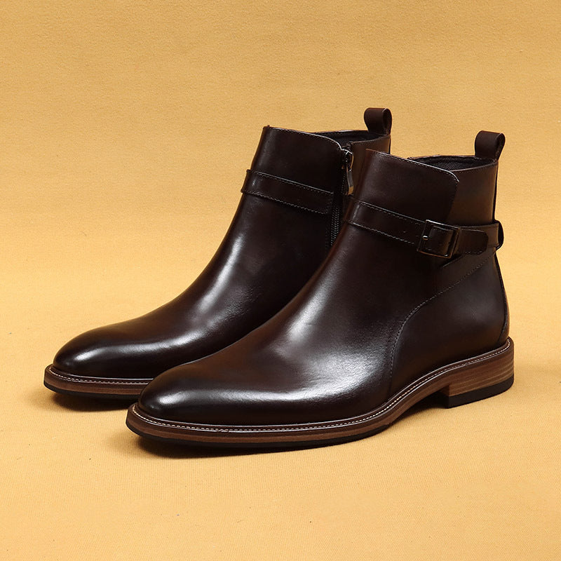 Hansen Authentic Leather Boots