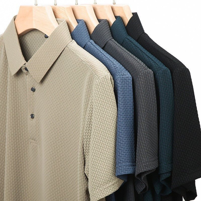 Silva Luxury Silk Polo Shirt